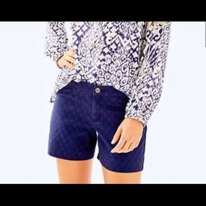 Lilly Pulitzer NWT Kelly Stretch shorts sz 8